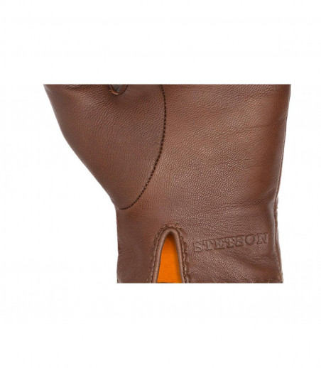 Gloves Goat Nappa brown Stetson Gloves Goat Nappa brown Stetson